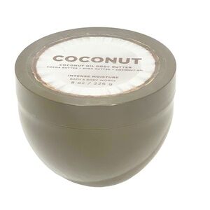 Bath & Body Works COCONUT Coconut Oil Body Butter 8 oz Retired RARE